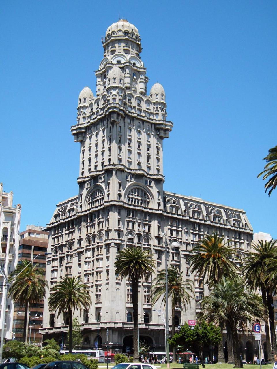 Palacio Salvo Hotell Montevideo Exteriör bild
